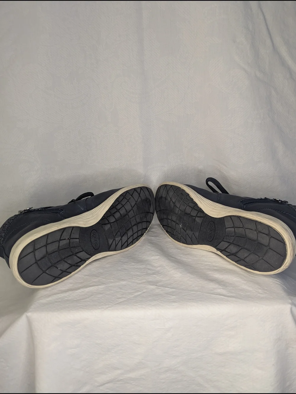 🌈Sporto Navy Gray High-Top Sneakers - Picture 10 of 10